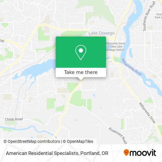 American Residential Specialists map