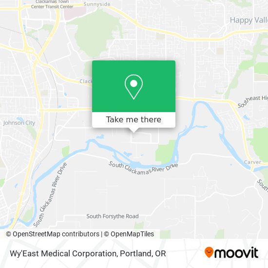 Mapa de Wy'East Medical Corporation