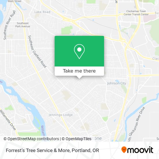 Mapa de Forrest's Tree Service & More