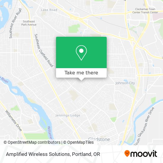 Mapa de Amplified Wireless Solutions