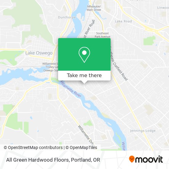 Mapa de All Green Hardwood Floors