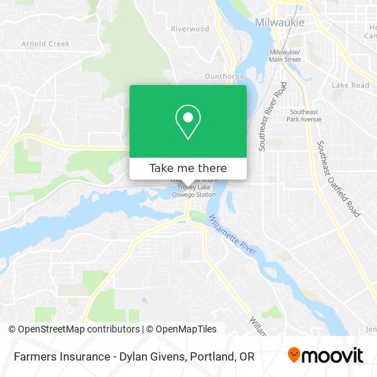 Mapa de Farmers Insurance - Dylan Givens