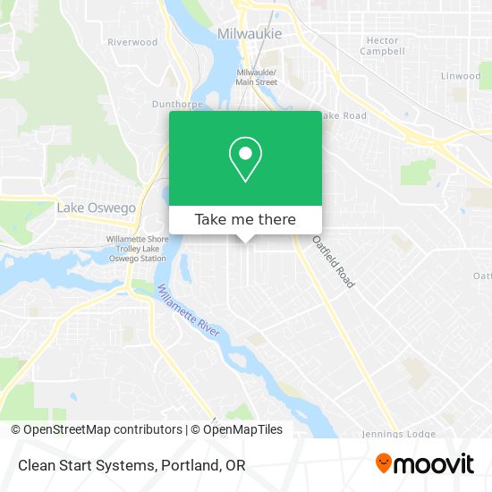 Mapa de Clean Start Systems