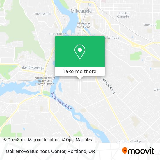 Oak Grove Business Center map