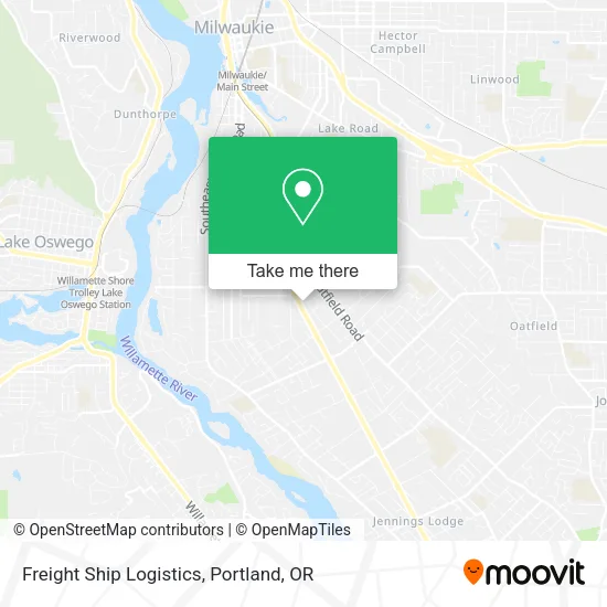 Freight Ship Logistics map