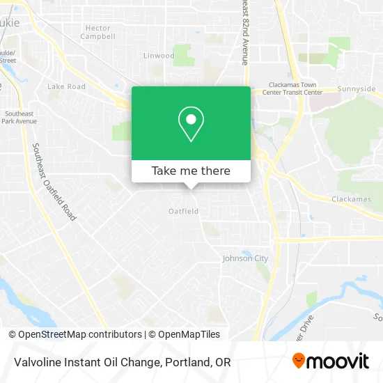 Valvoline Instant Oil Change map