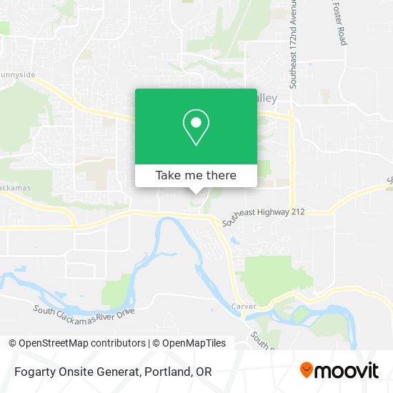 Fogarty Onsite Generat map