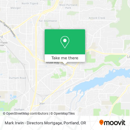 Mapa de Mark Irwin - Directors Mortgage
