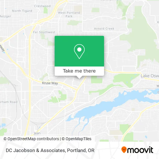 DC Jacobson & Associates map