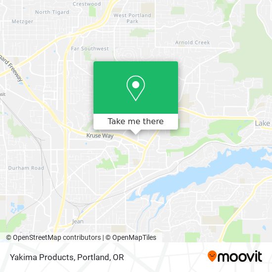 Yakima Products map