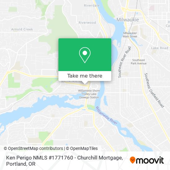 Mapa de Ken Perigo NMLS #1771760 - Churchill Mortgage