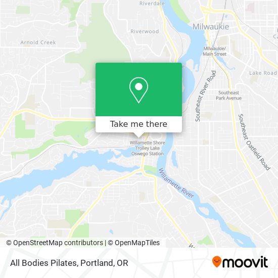 All Bodies Pilates map