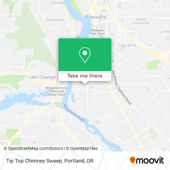 Mapa de Tip Top Chimney Sweep