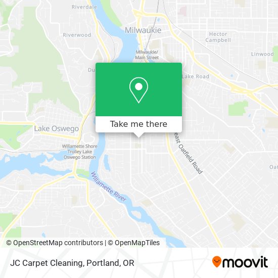 JC Carpet Cleaning map