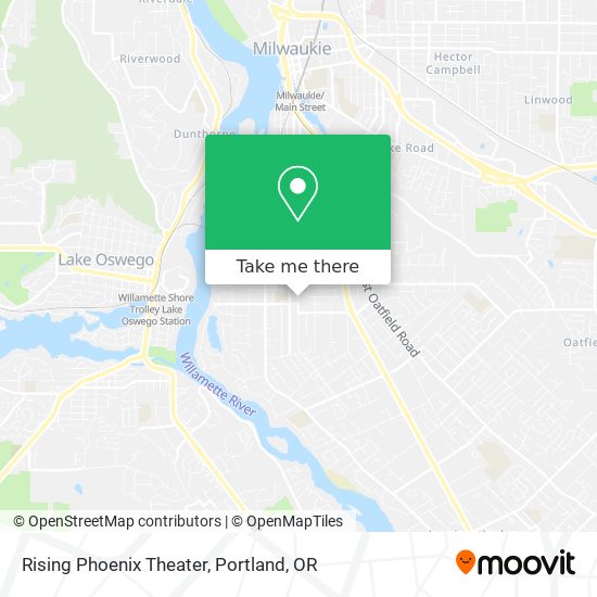 Rising Phoenix Theater map