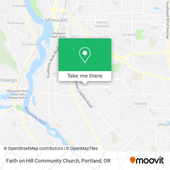 Mapa de Faith on Hill Community Church