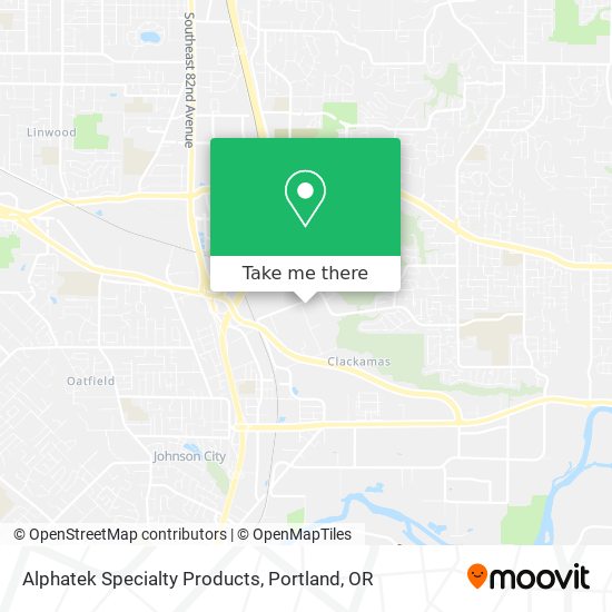 Alphatek Specialty Products map