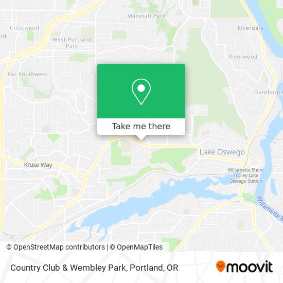 Country Club & Wembley Park map