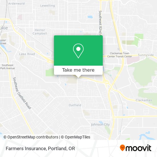 Farmers Insurance map