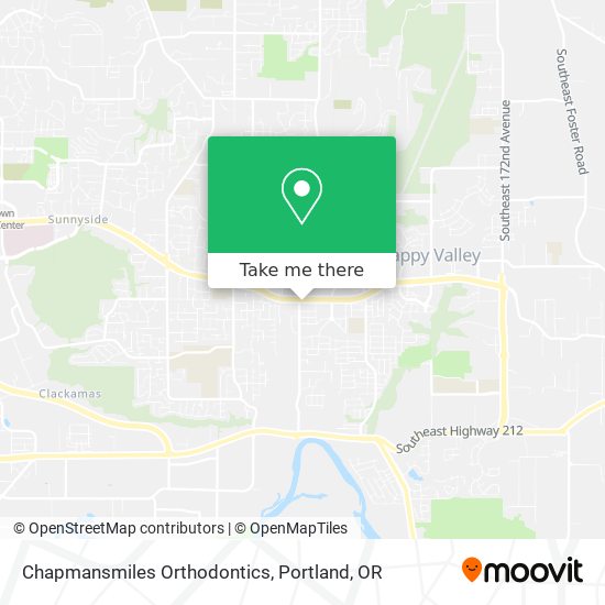 Chapmansmiles Orthodontics map