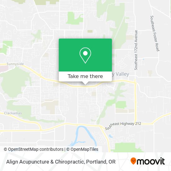 Align Acupuncture & Chiropractic map