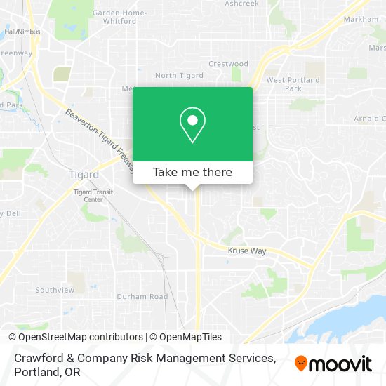 Mapa de Crawford & Company Risk Management Services