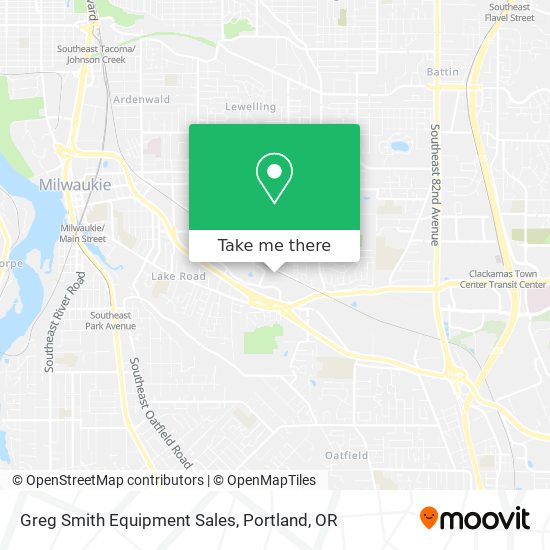 Mapa de Greg Smith Equipment Sales
