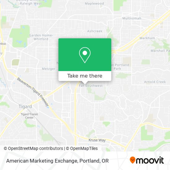 Mapa de American Marketing Exchange