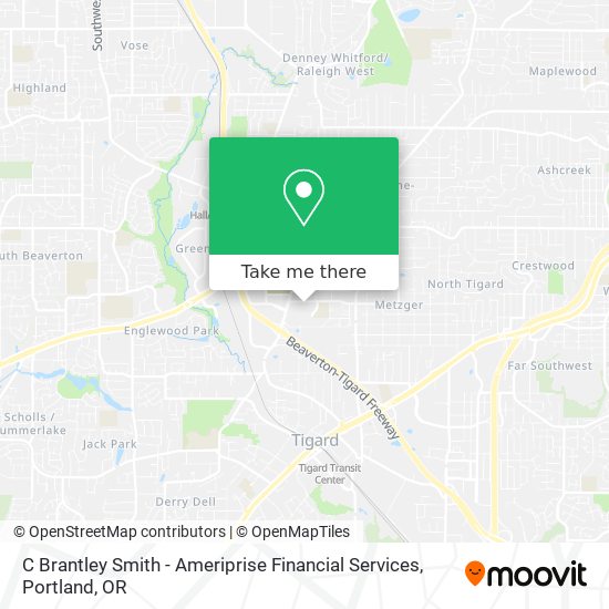 C Brantley Smith - Ameriprise Financial Services map