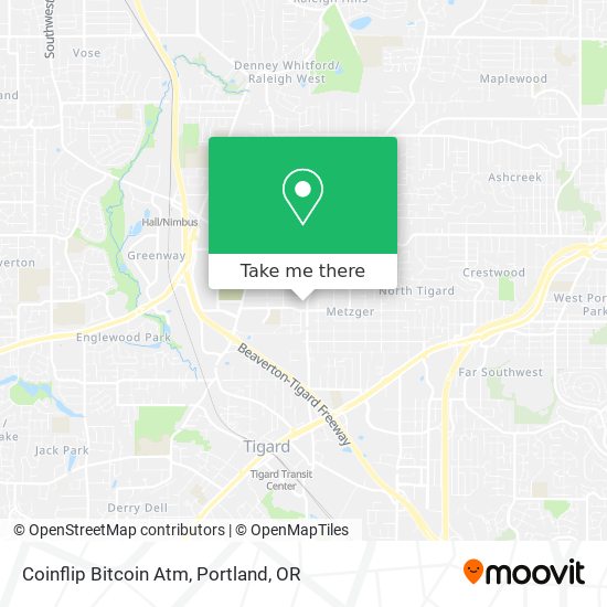 Mapa de Coinflip Bitcoin Atm