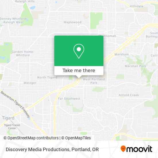 Mapa de Discovery Media Productions