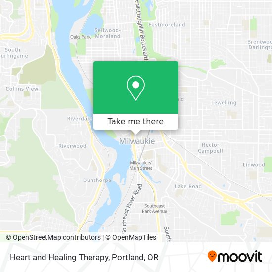 Heart and Healing Therapy map