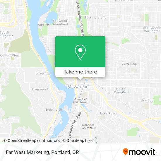 Far West Marketing map