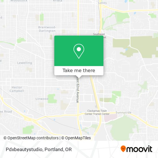 Pdxbeautystudio map