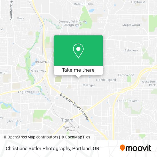 Christiane Butler Photography map