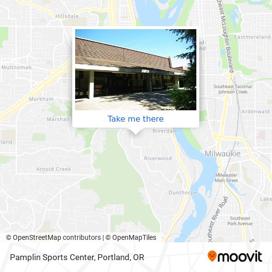 Mapa de Pamplin Sports Center