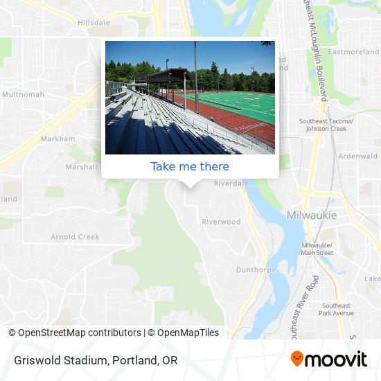 Mapa de Griswold Stadium