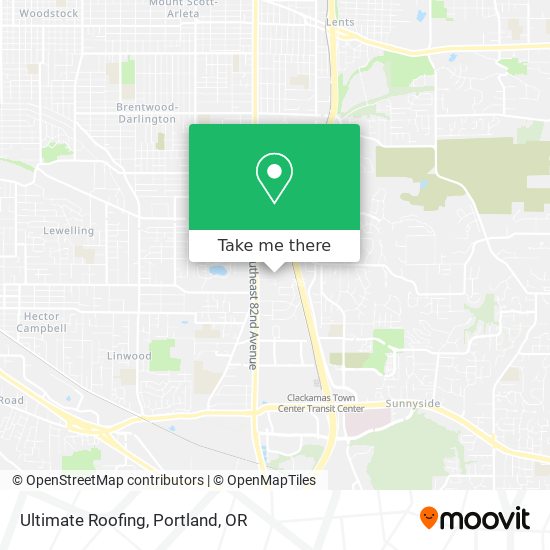 Ultimate Roofing map