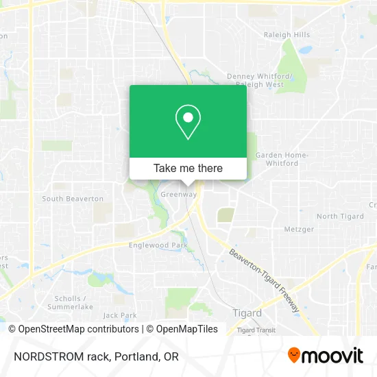 NORDSTROM rack map