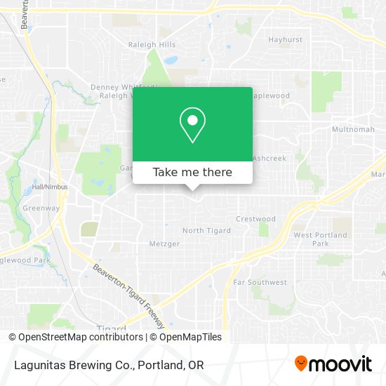 Mapa de Lagunitas Brewing Co.