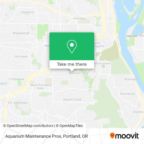 Aquarium Maintenance Pros map