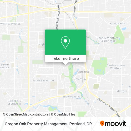 Mapa de Oregon Oak Property Management
