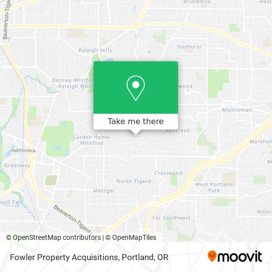 Fowler Property Acquisitions map