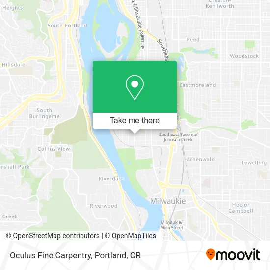 Mapa de Oculus Fine Carpentry