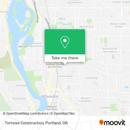 Tortoise Construction map