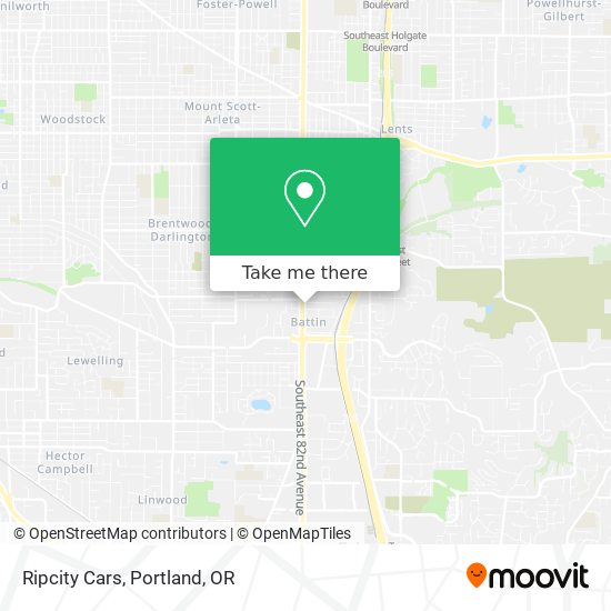 Ripcity Cars map