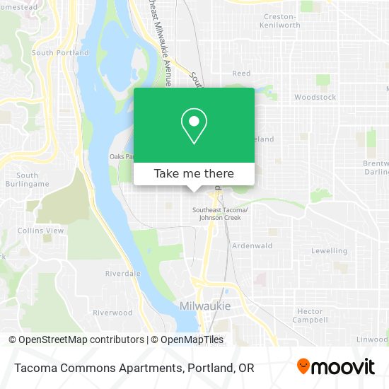 Mapa de Tacoma Commons Apartments