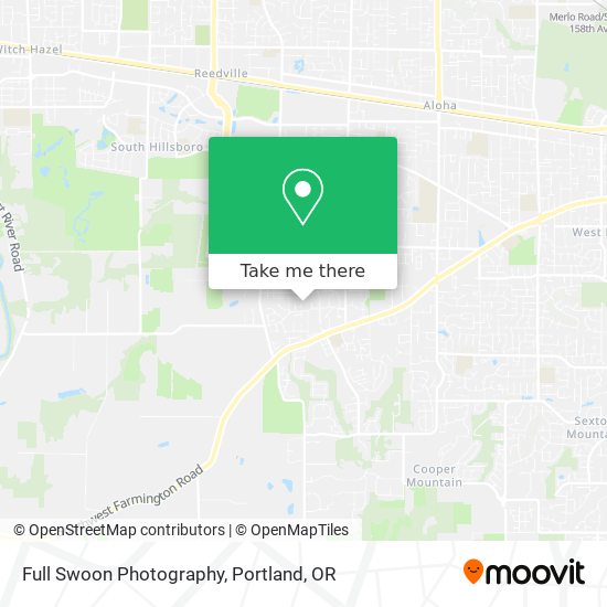 Full Swoon Photography map