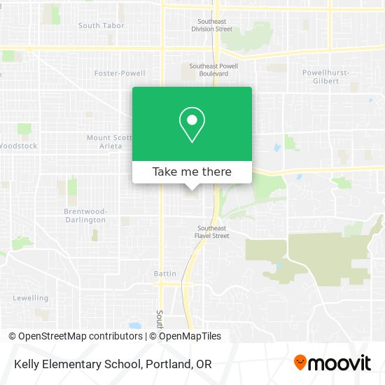 Kelly Elementary School map