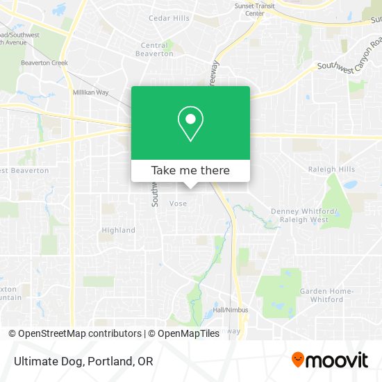 Ultimate Dog map